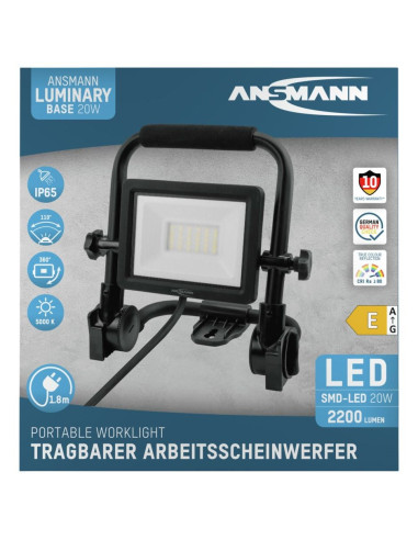Ansmann Fl20W-Ac Czarny Led 20 W