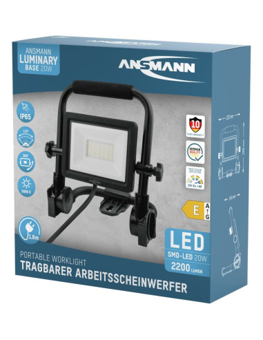 Ansmann Fl20W-Ac Czarny Led 20 W