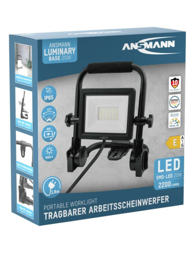 Ansmann Fl20W-Ac Czarny Led 20 W