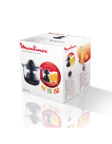Moulinex Pc1208 Elektryczna Wyciskarka Do Cytrusów 0,45 L 25 W Czarny