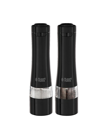 Russell Hobbs 28010-56 Shaker Do Przypraw Czarny Zestaw Shakerów Do Soli I Pieprzu
