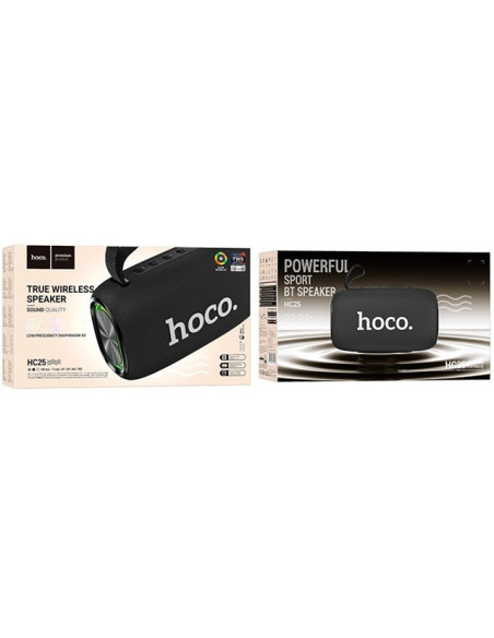 Głośnik Bluetooth Hoco Hc25 Radiante (Czarny)