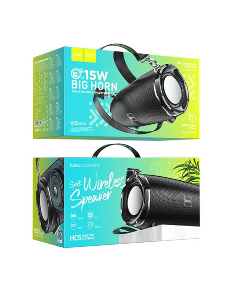 Głośnik Bluetooth Hoco Hc5 Cool Enjoy (Czarny)