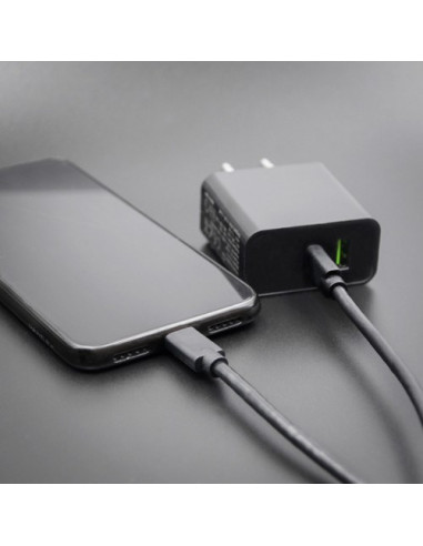 Qoltec Zestaw Antena Lora | 5.8 Dbi + Kabel Zasilający