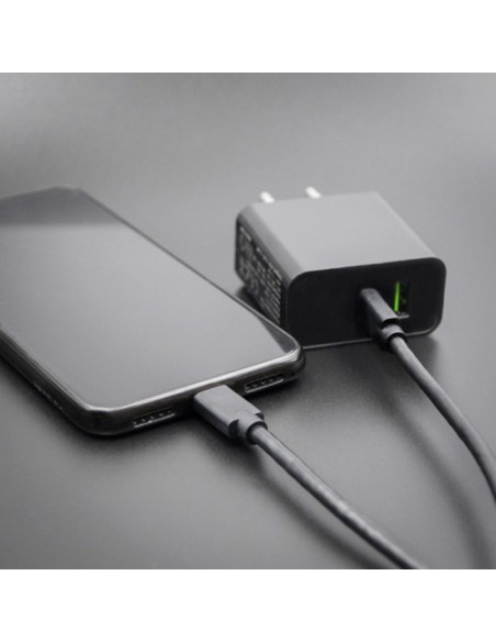 Qoltec Zestaw Antena Lora | 5.8 Dbi + Kabel Zasilający