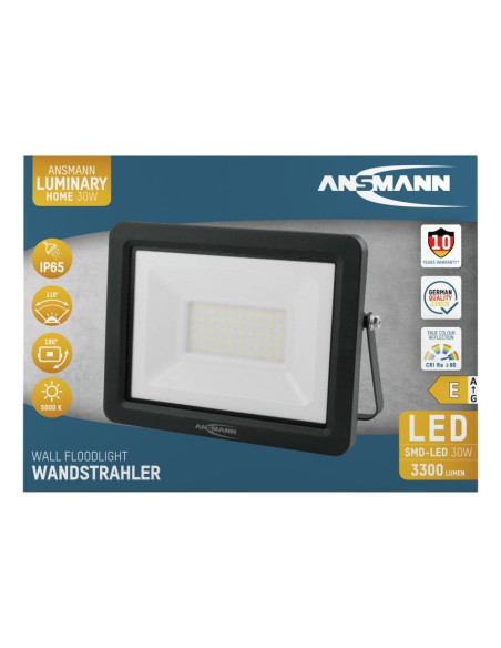 Ansmann Wfl30W Czarny Led 30 W