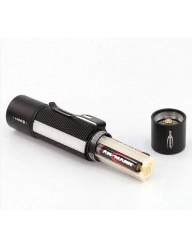 Ansmann 1600-0137 Latarka Czarny, Biały Latarka Ręczna Led