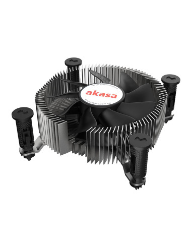 Akasa Ak-Cc6602Hp01 Low Profile Chłodzenie Procesora - Gniazdo Lga 1700, Wysokość 30 Mm