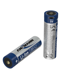 Ansmann 1307-0003 Bateria Do Użytku Domowego Bateria Do Ponownego Naładowania 18650 Litowo-Jonowa (Li-Ion)