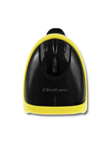 Qoltec Laserowy Czytnik Kodów 1D | 2D | Usb | Czarny