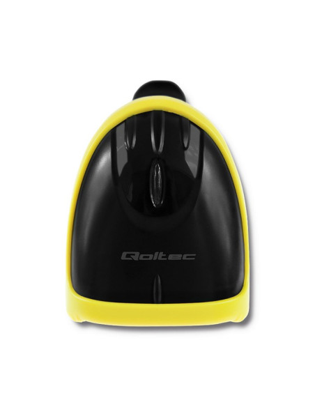 Qoltec Laserowy Czytnik Kodów 1D | 2D | Usb | Czarny