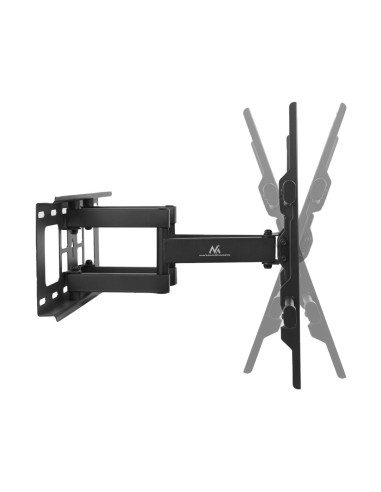 Maclean Uchwyt Do Tv, Max Vesa 600X400, 32-85", 60Kg, Reg.kąta W Pionie I Poziomie, Profil 65-390Mm, Czarny Mc-789