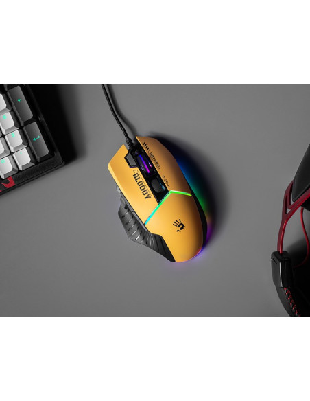 A4Tech Mysz W95Max Usb Sports Lime A4Tmys47259