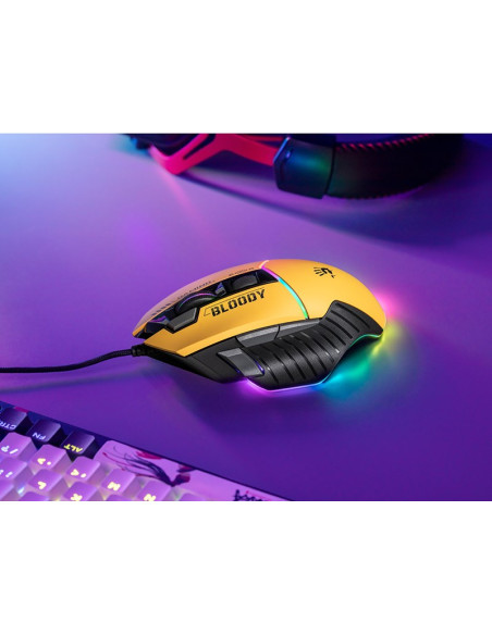 A4Tech Mysz W95Max Usb Sports Lime A4Tmys47259