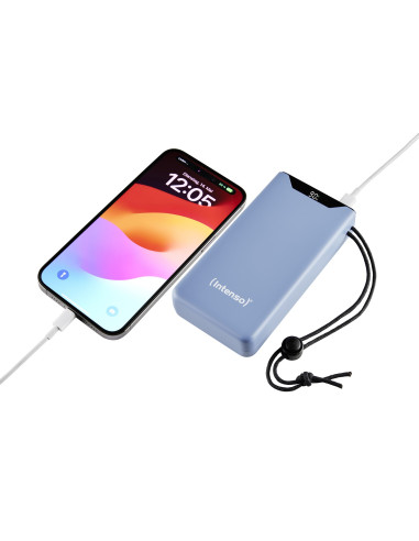 Intenso 7332055 Bank Mocy Litowo-Polimerowy (Lipo) 20000 Mah Niebieski
