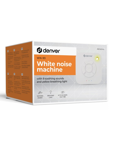 Denver 117320000010 Biała Maszyna Szumowa