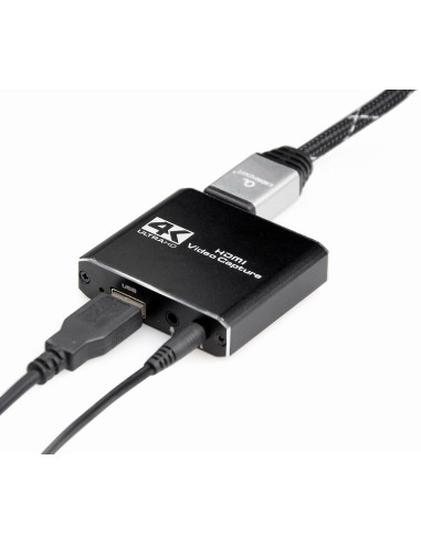 Gembird Grabber Usb Hdmi 4K Nagrywarka Obrazu, Pass-Through