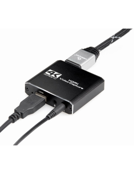 Gembird Grabber Usb Hdmi 4K Nagrywarka Obrazu, Pass-Through