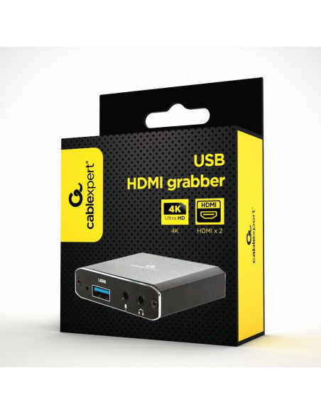 Gembird Grabber Usb Hdmi 4K Nagrywarka Obrazu, Pass-Through