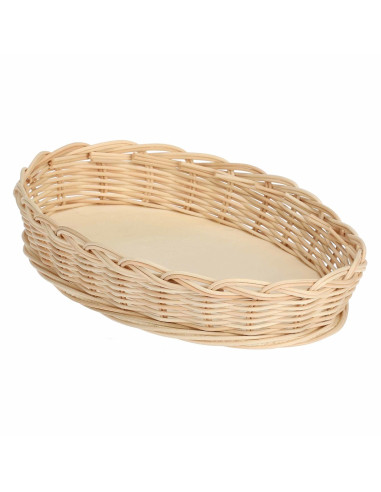 Wiklinowy Kosz Na Owalne Naczynie Do Zapiekania Midollino - Brązowy, 30 Cm