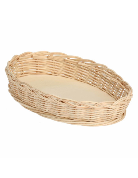 Wiklinowy Kosz Na Owalne Naczynie Do Zapiekania Midollino - Brązowy, 30 Cm