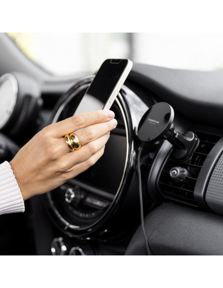 Vonmählen Aura Car Smartfon Biały Usb Bezprzewodowe Ładowanie Szybkie Ładowanie Automatyczna