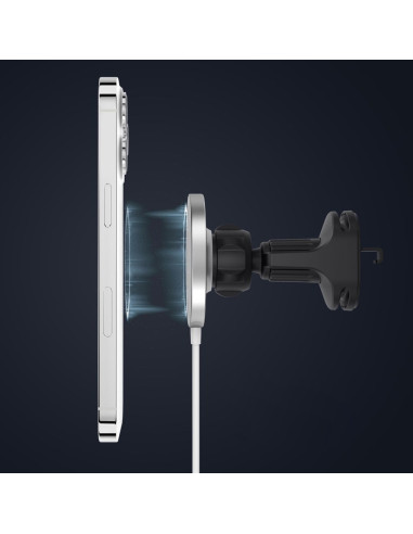 Vonmählen Aura Car Smartfon Biały Usb Bezprzewodowe Ładowanie Szybkie Ładowanie Automatyczna