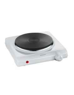 Severin Kuchenka Elektryczna 1 Paln., Biała Emalia, Termostat, 1500W Dk1091