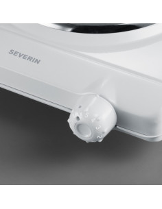 Severin Kuchenka Elektryczna 1 Paln., Biała Emalia, Termostat, 1500W Dk1091 2