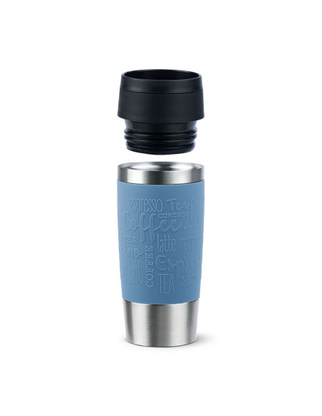 Emsa Travel Mug Classic 36 Ml Niebieski, Stal Nierdzewna