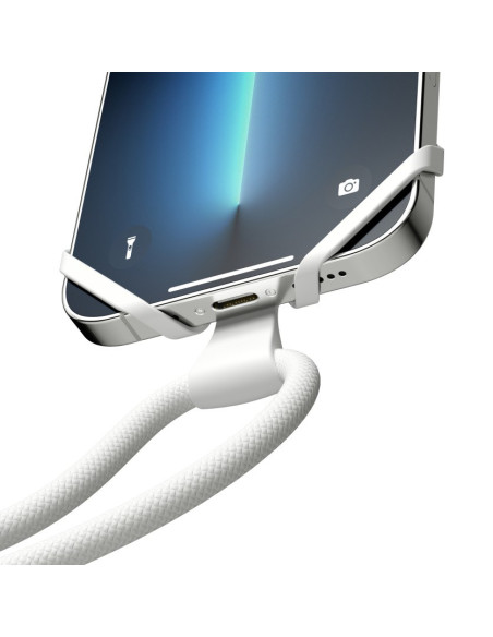Vonmählen Infinity Plus Pasek Telefon Komórkowy Nylon, Silikon Biały