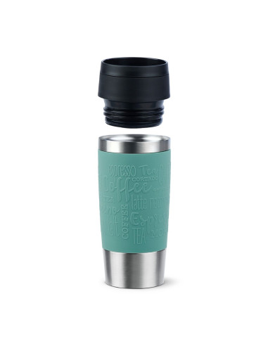 Emsa Travel Mug Classic 36 Ml Stal Nierdzewna, Niebieski
