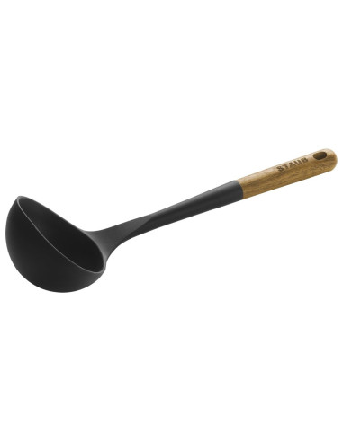Łyżka Wazowa Staub 40503-104-0 - Brązowo-Czarna 31 Cm