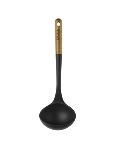 Łyżka Wazowa Staub 40503-104-0 - Brązowo-Czarna 31 Cm