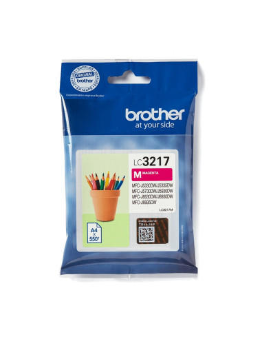 Brother Lc-3217M Nabój Z Tuszem 1 Szt. Oryginalny Purpurowy