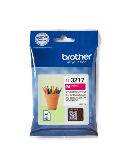 Brother Lc-3217M Nabój Z Tuszem 1 Szt. Oryginalny Purpurowy
