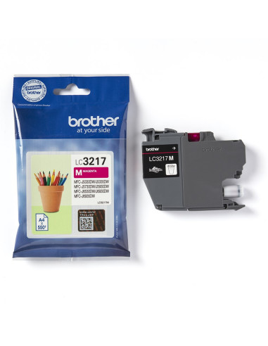 Brother Lc-3217M Nabój Z Tuszem 1 Szt. Oryginalny Purpurowy