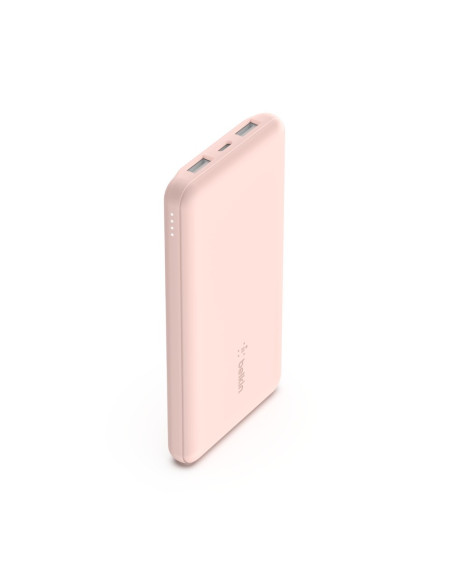 Powerbank Belkin Boostcharge Power Bank 10K 2Xusb-A + 1Xusb-C 10000Mah 15W Rose Gold