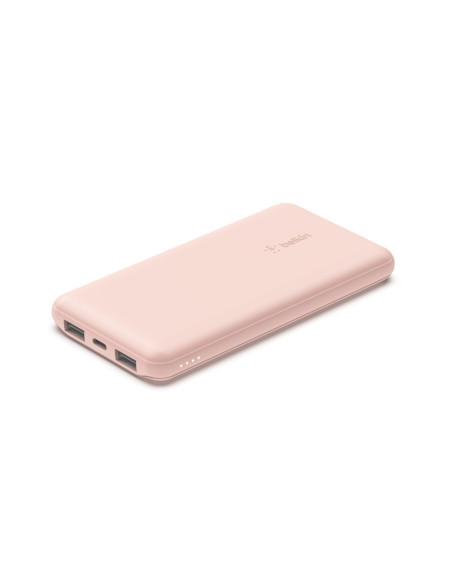 Powerbank Belkin Boostcharge Power Bank 10K 2Xusb-A + 1Xusb-C 10000Mah 15W Rose Gold