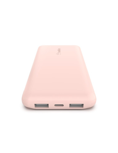 Powerbank Belkin Boostcharge Power Bank 10K 2Xusb-A + 1Xusb-C 10000Mah 15W Rose Gold
