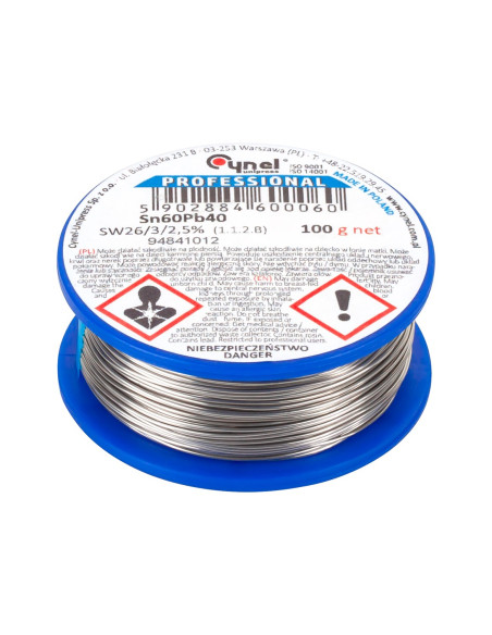 Cyna 0.25Mm/100G Sn60Pb40 Cynel