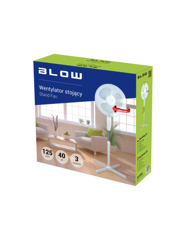 Blow Wentylator Stojący 16"/40Cm 55W