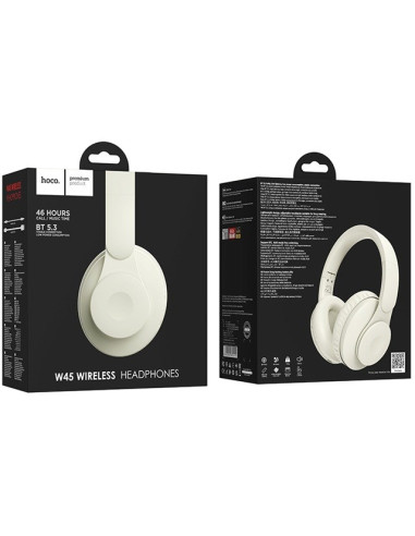 Słuchawki Bezprzewodowe Hoco W45 Enjoy (Biały)