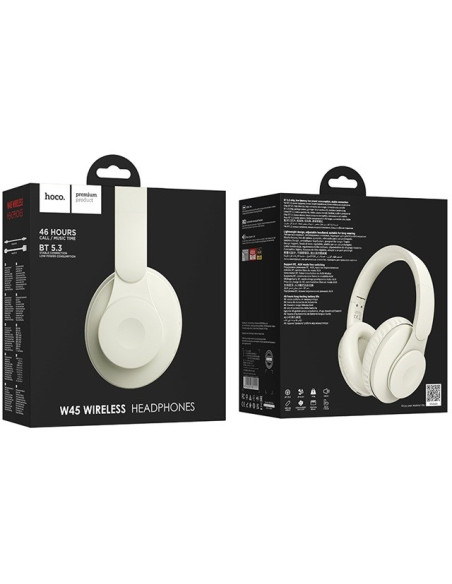 Słuchawki Bezprzewodowe Hoco W45 Enjoy (Biały)