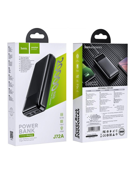 Powerbank Hoco J72A Easy (Czarny)
