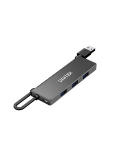 Unitek Hub Usb-A 4X Usb-A 5 Gbps, Czarny 2