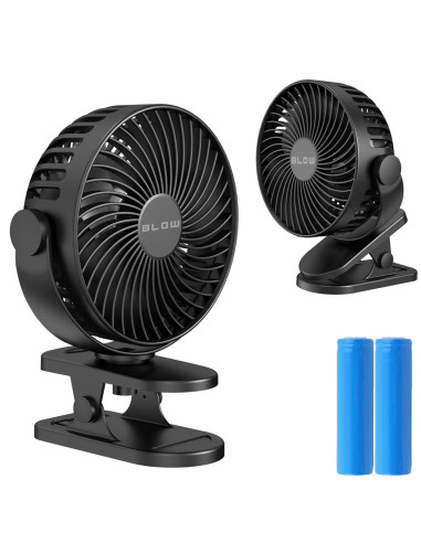 Blow Wentylator Biurkowy Z Klipsem 15Cm Usb +Akumu