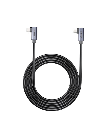 Unitek Kabel Usb-C Kątowy 90°/90° Pd 100W M/M 0,5M