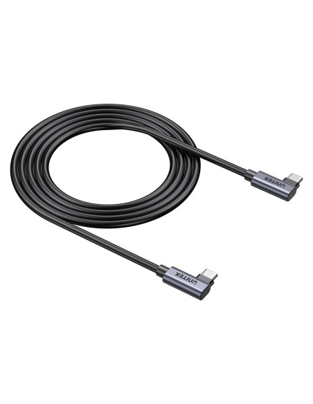 Unitek Kabel Usb-C Kątowy 90°/90° Pd 100W M/M 0,5M