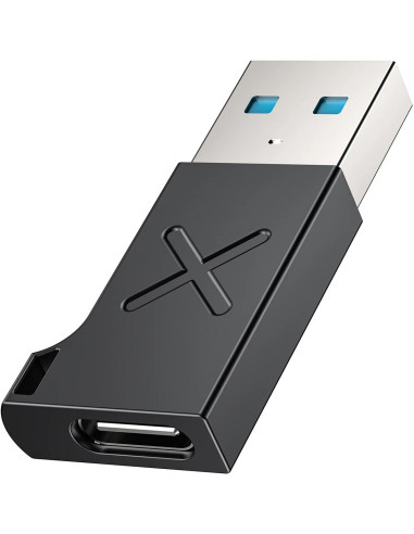 Unitek Adapter Usb-A - Usb-C 10 Gbps M/F Czarny